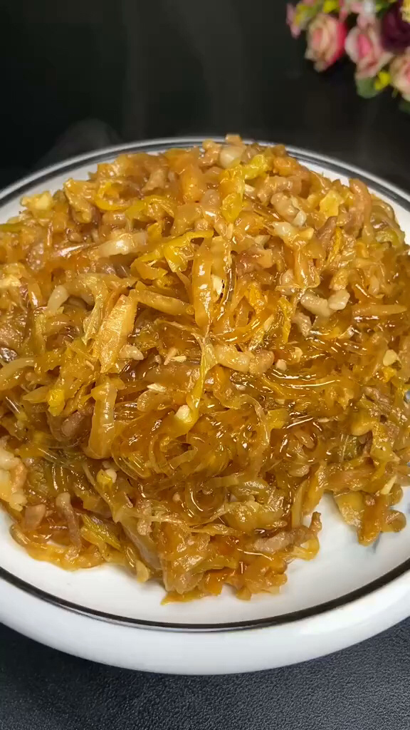 东北名菜 酸菜炒粉条
