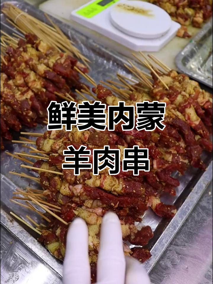 内蒙古羊肉串持续供应,烤箱空气炸锅都能轻松搞定