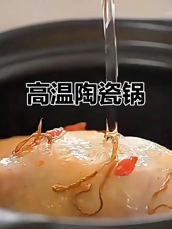 耐高温陶瓷锅,适合煲汤、炖煮及煤气灶使用