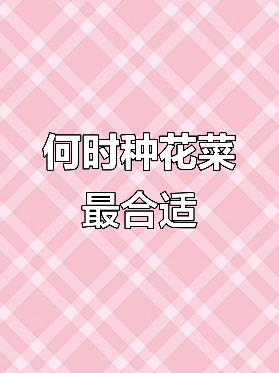 花菜种植的最佳时机与温度要求