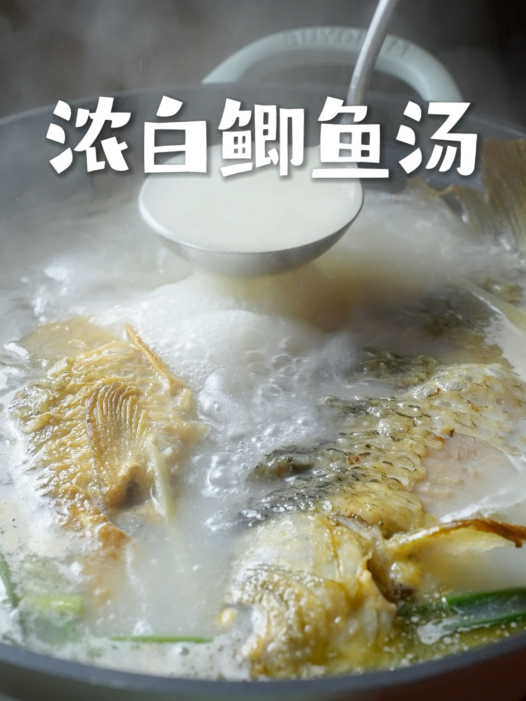 鲫鱼汤炖不白,那是因为你没掌握要点!