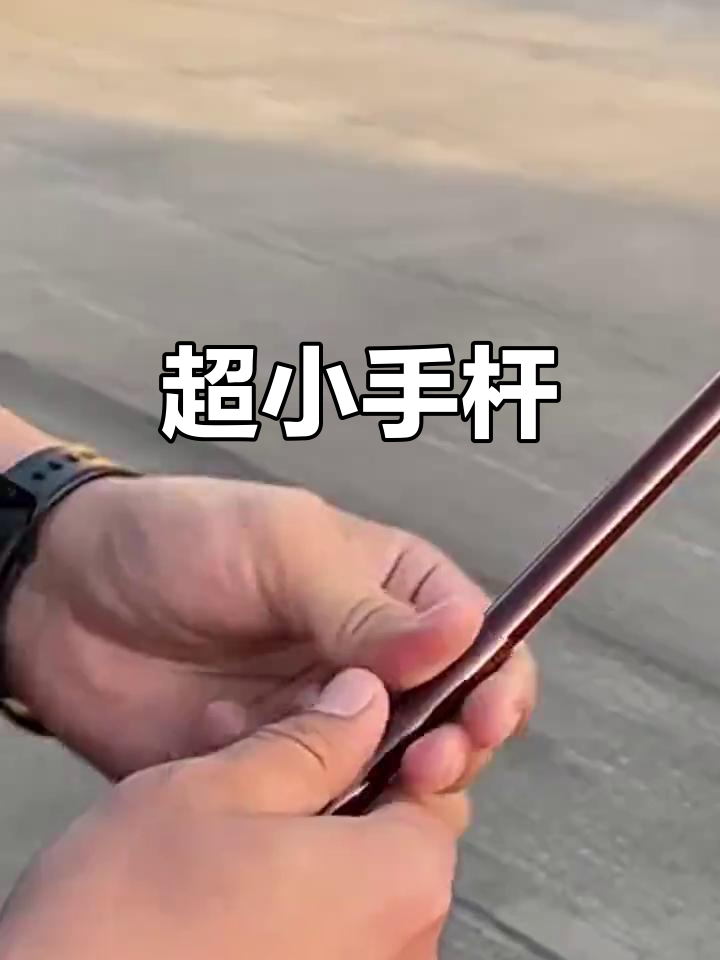 迷你鱼竿,超轻便携,适合溪流垂钓
