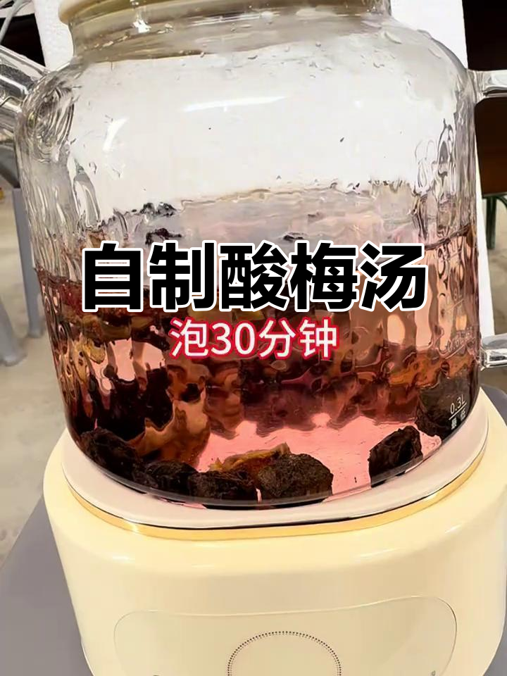 酸梅汤，轻松自制，喝出仙女气质