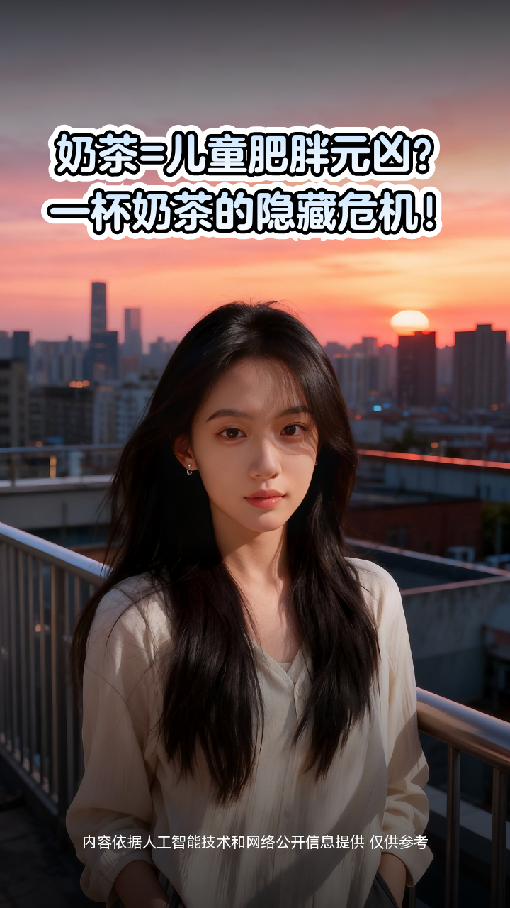 奶茶=儿童肥胖元凶？一杯奶茶的隐藏危机！