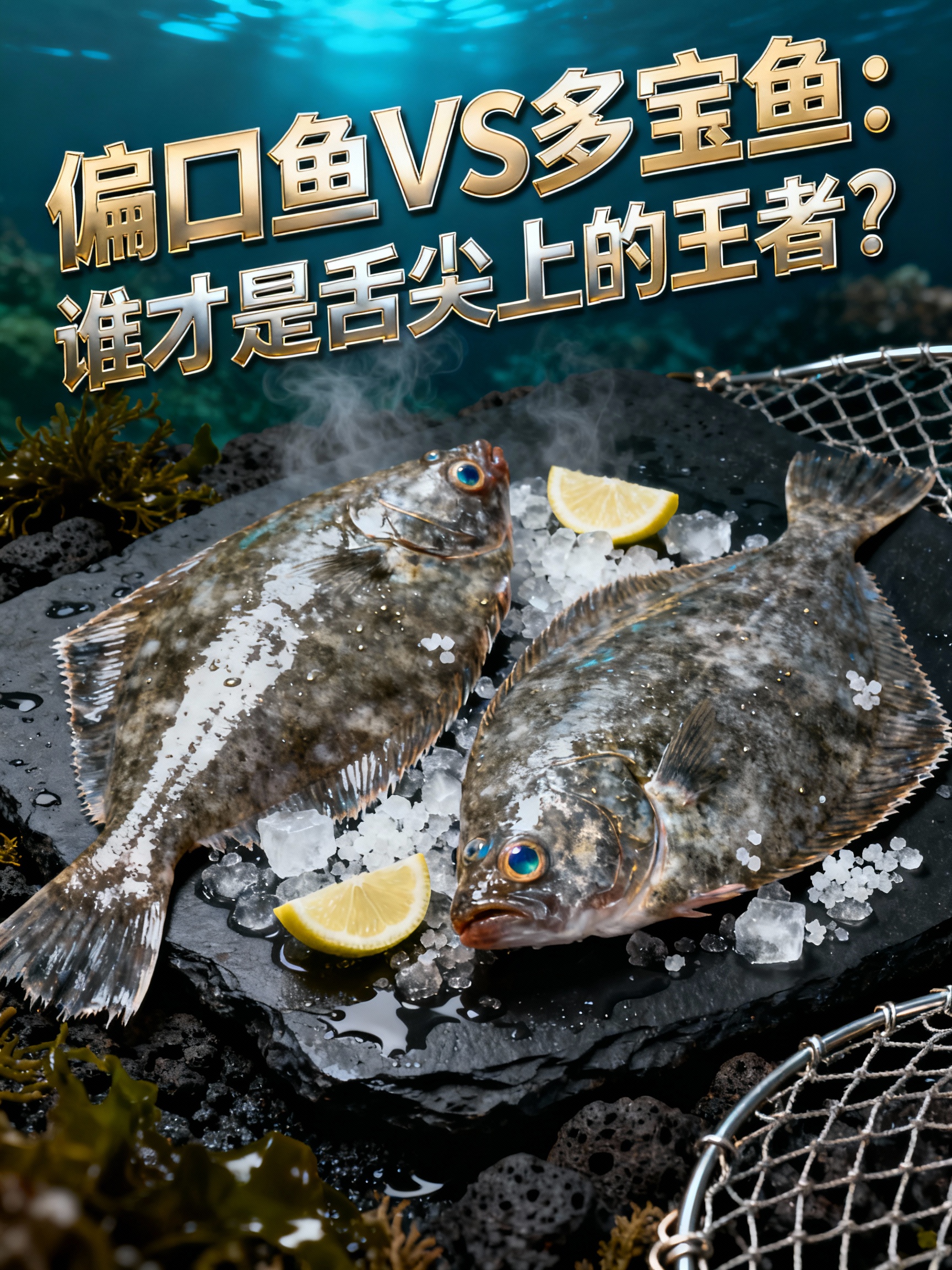 偏口鱼VS多宝鱼：谁才是舌尖上的王者？