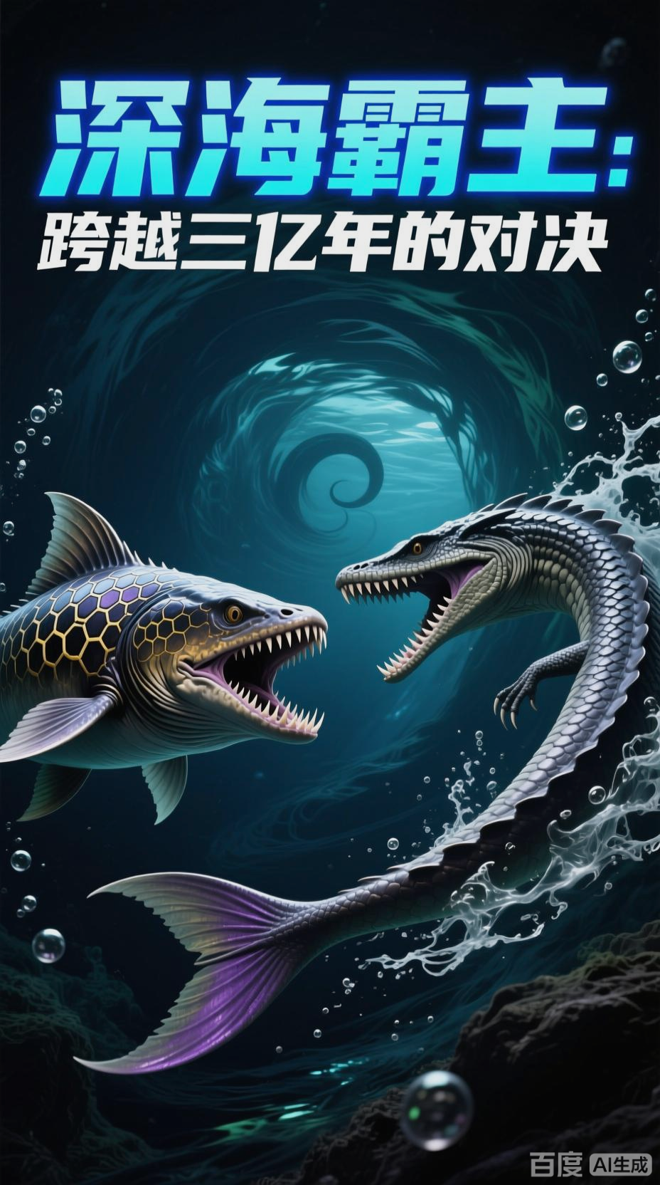 邓氏鱼 vs 沧龙：跨纪元海洋对决