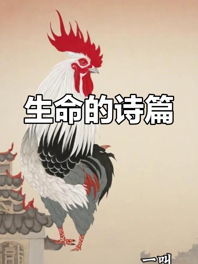 唐寅的《画鸡》展现生命之美，诗意与敬畏交织