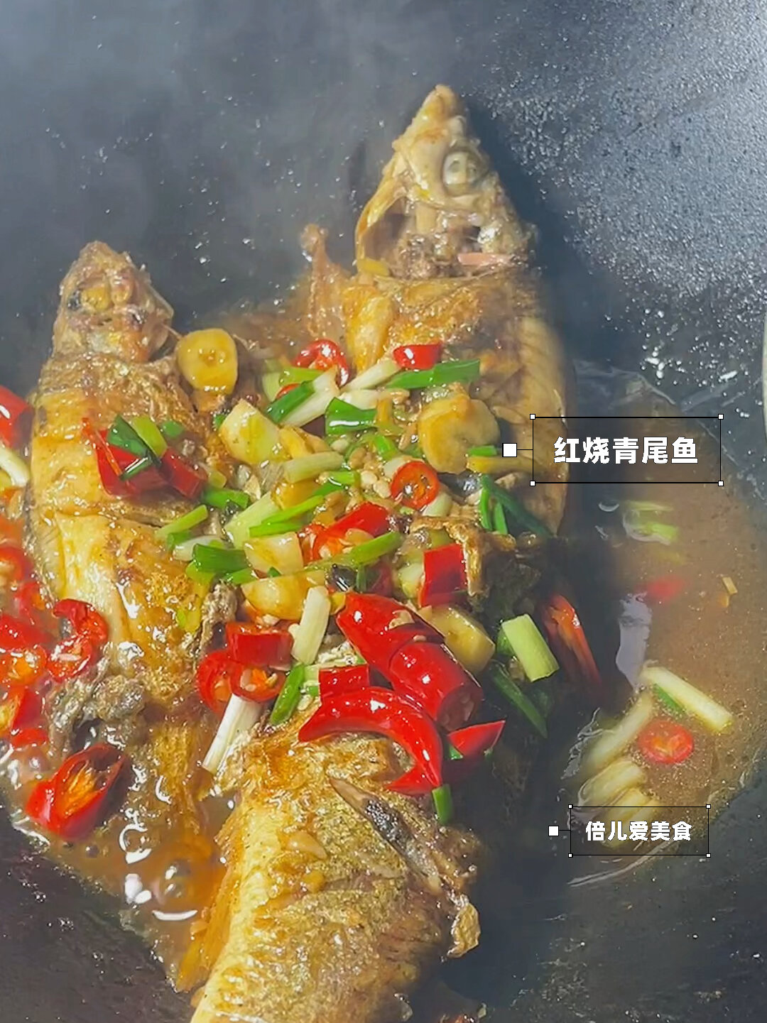 红烧青尾鱼