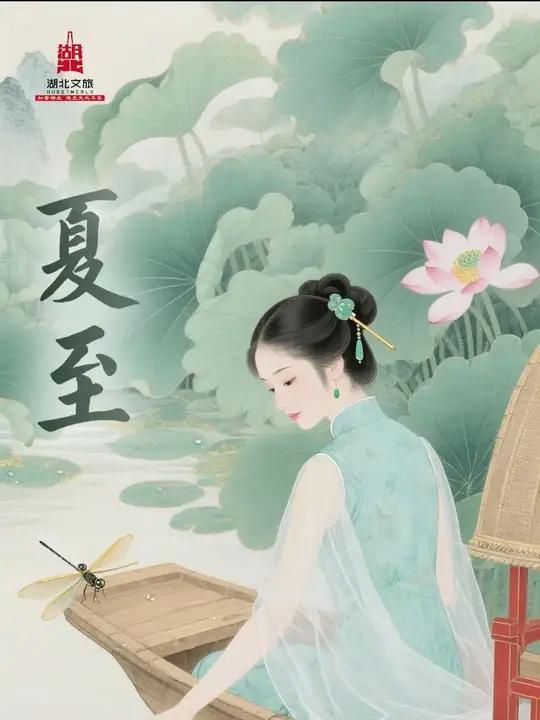 万物茂繁时,一候鹿角解,二候蝉始鸣,三候半夏生,此时节要去洪湖看看“接天莲叶无穷碧”的景象