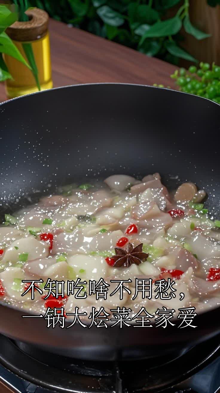 不知吃啥不用愁，一锅大烩菜全家爱