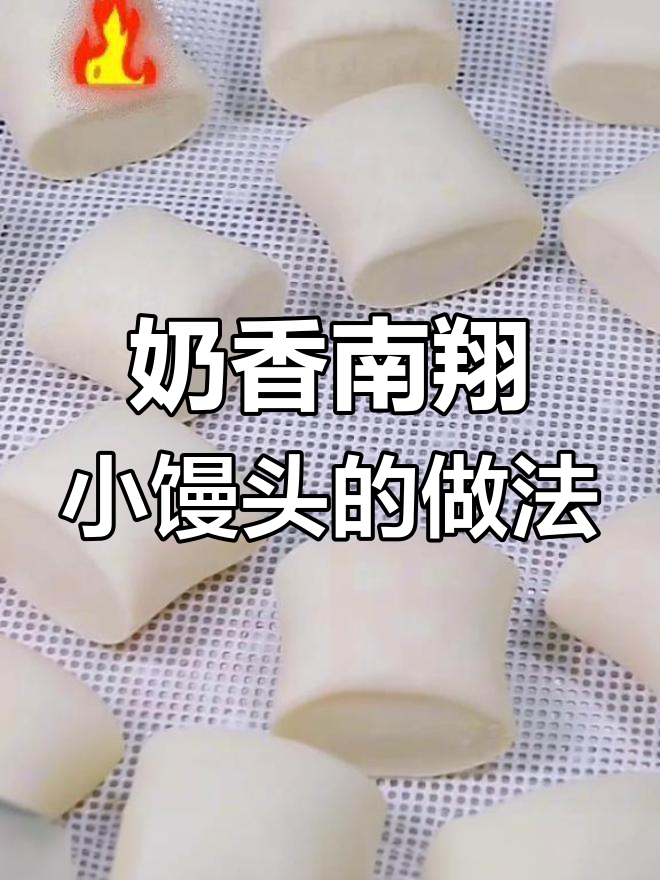 南翔小馒头两种做法,蒸炸皆宜,奶香十足