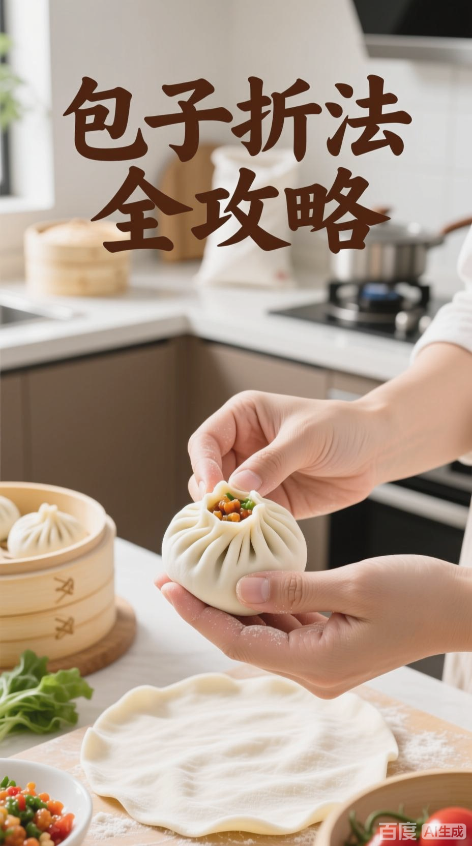 包子包法,美观又实用
