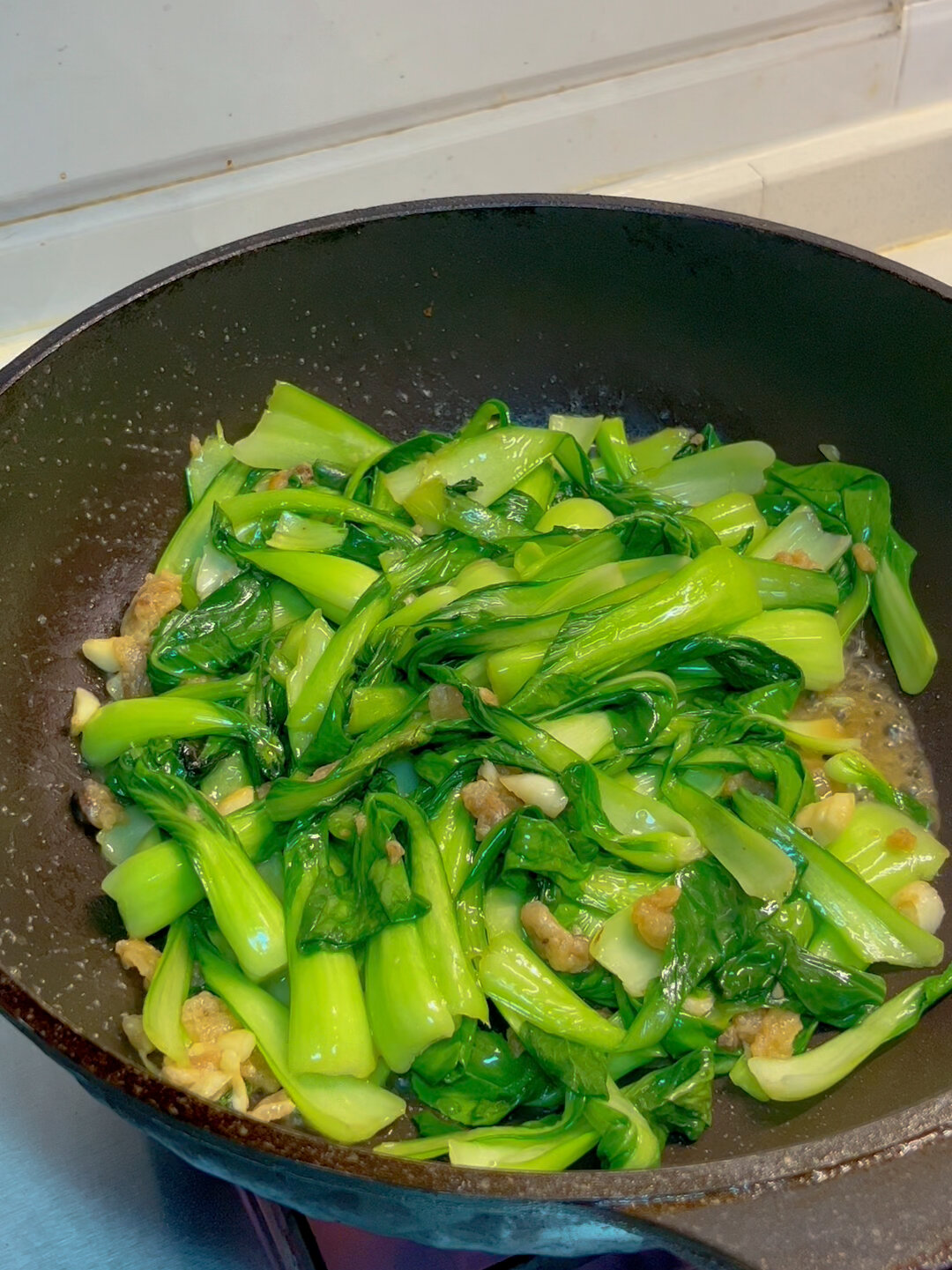 小青菜这样炒好吃又下饭|视频教程来啦