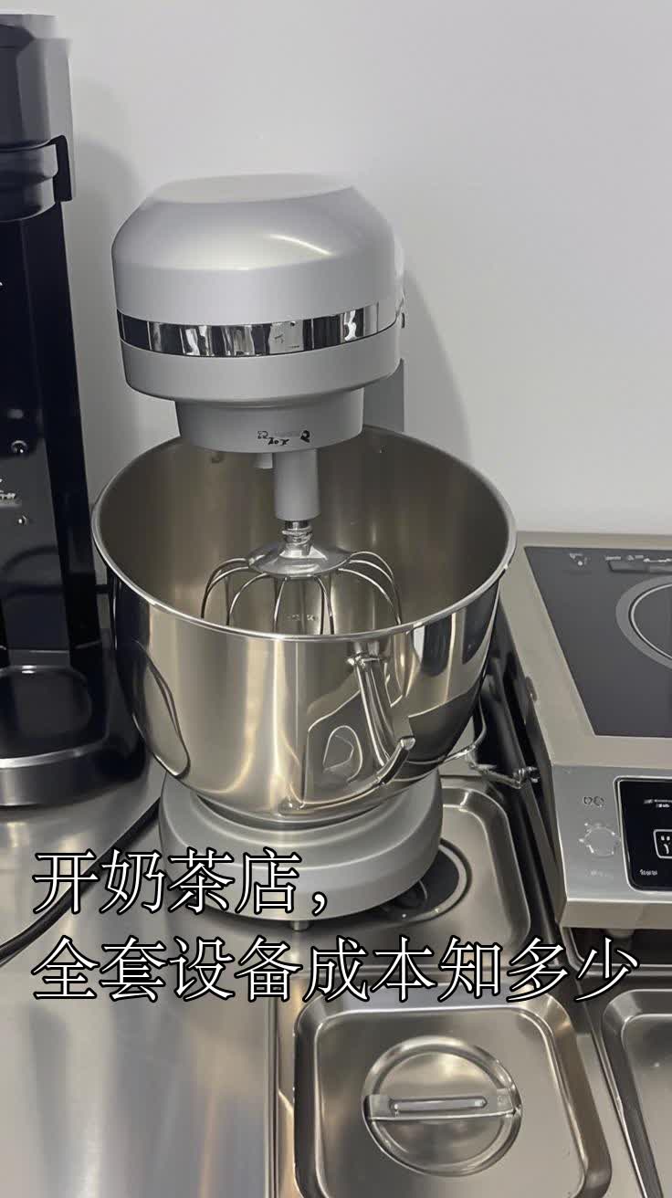 开奶茶店,全套设备成本知多少