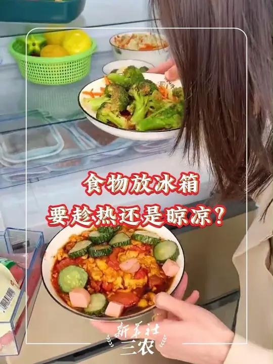 热菜别等晾凉，直接放冰箱能少 32 倍细菌！