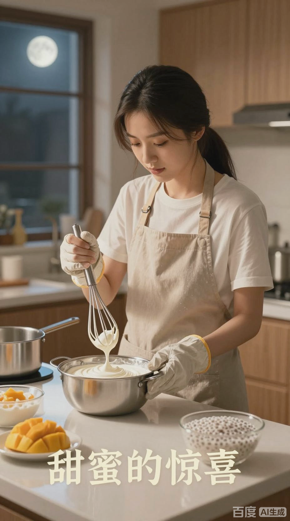 为妈妈生日制作戚风蛋糕的惊喜