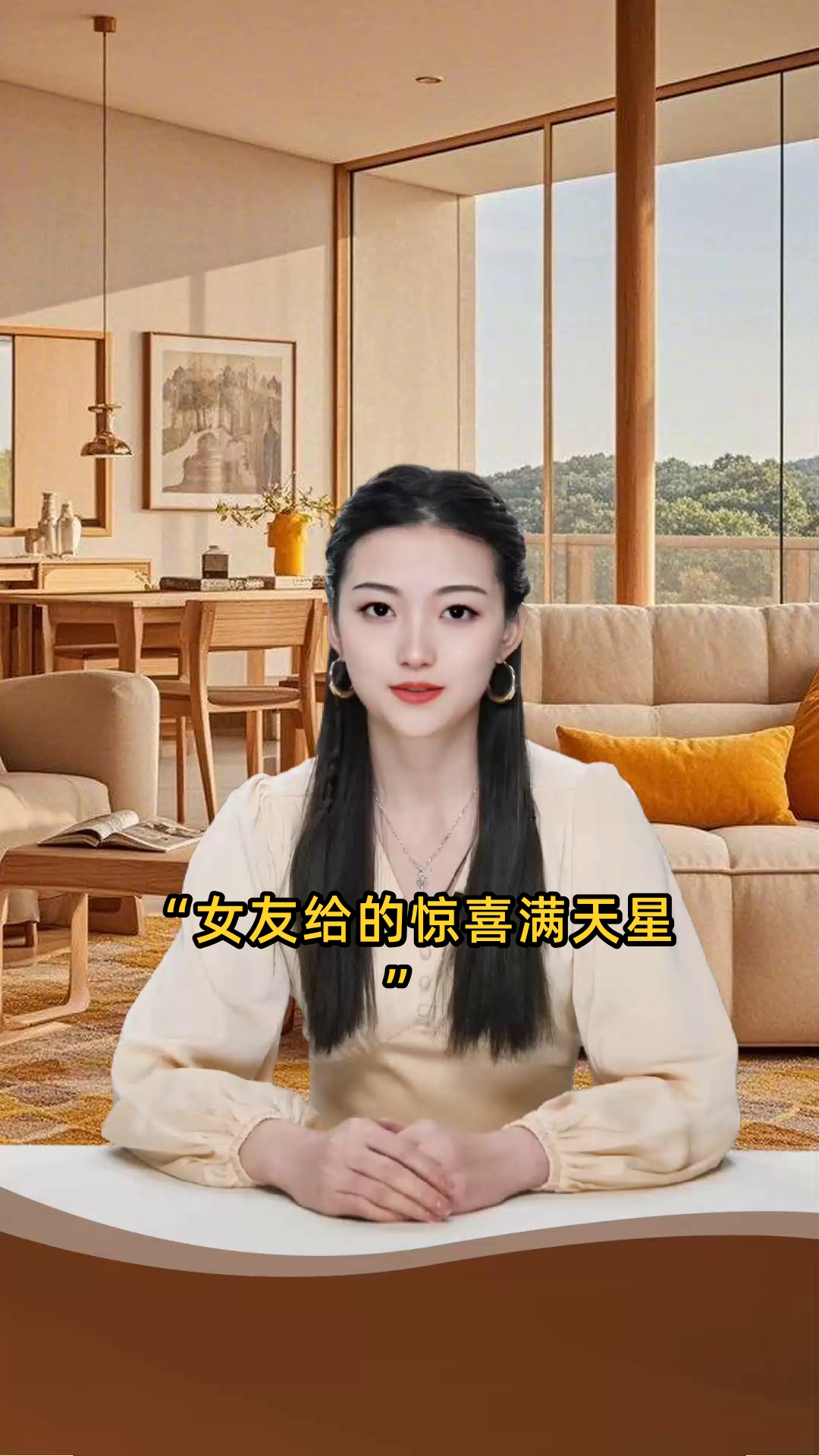 女友给的惊喜满天星