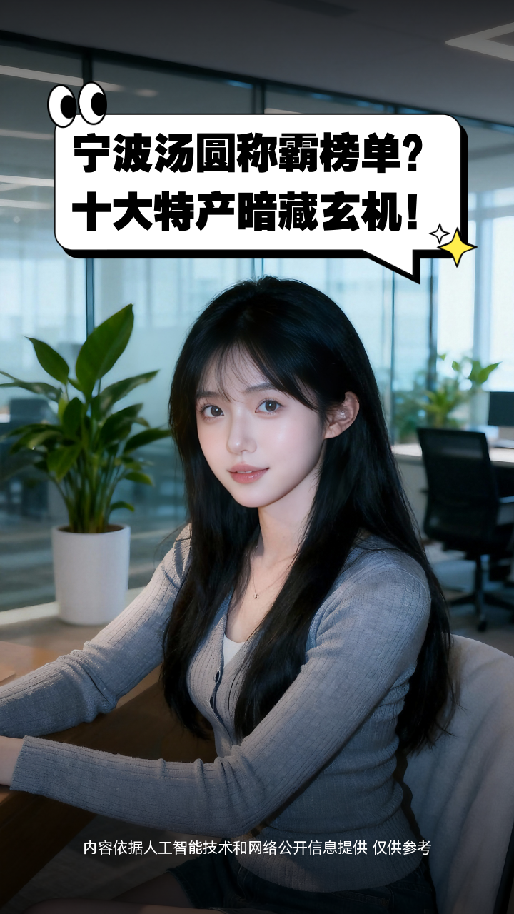 宁波汤圆称霸榜单？十大特产暗藏玄机！