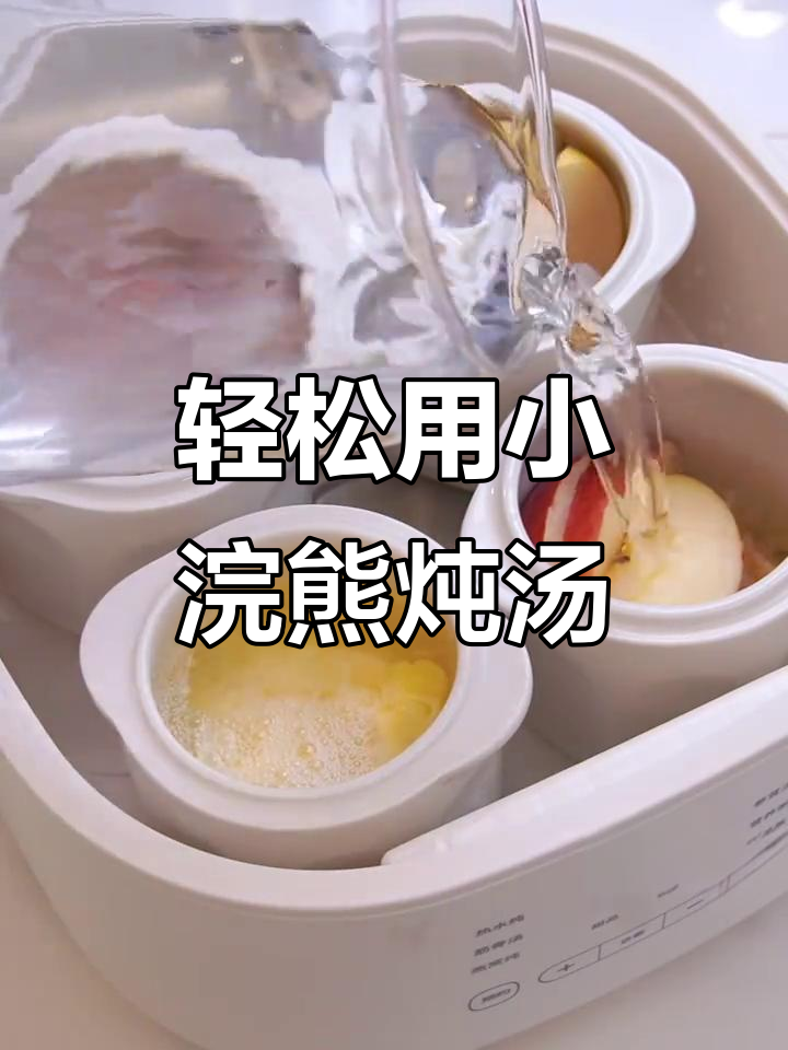 小浣熊电炖盅使用体验,操作超简单