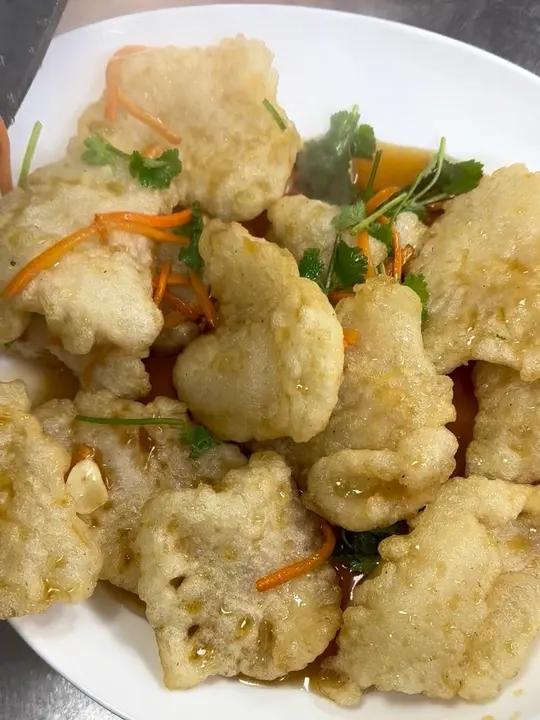 用东北老式锅包肉做法做锅包鱼肉