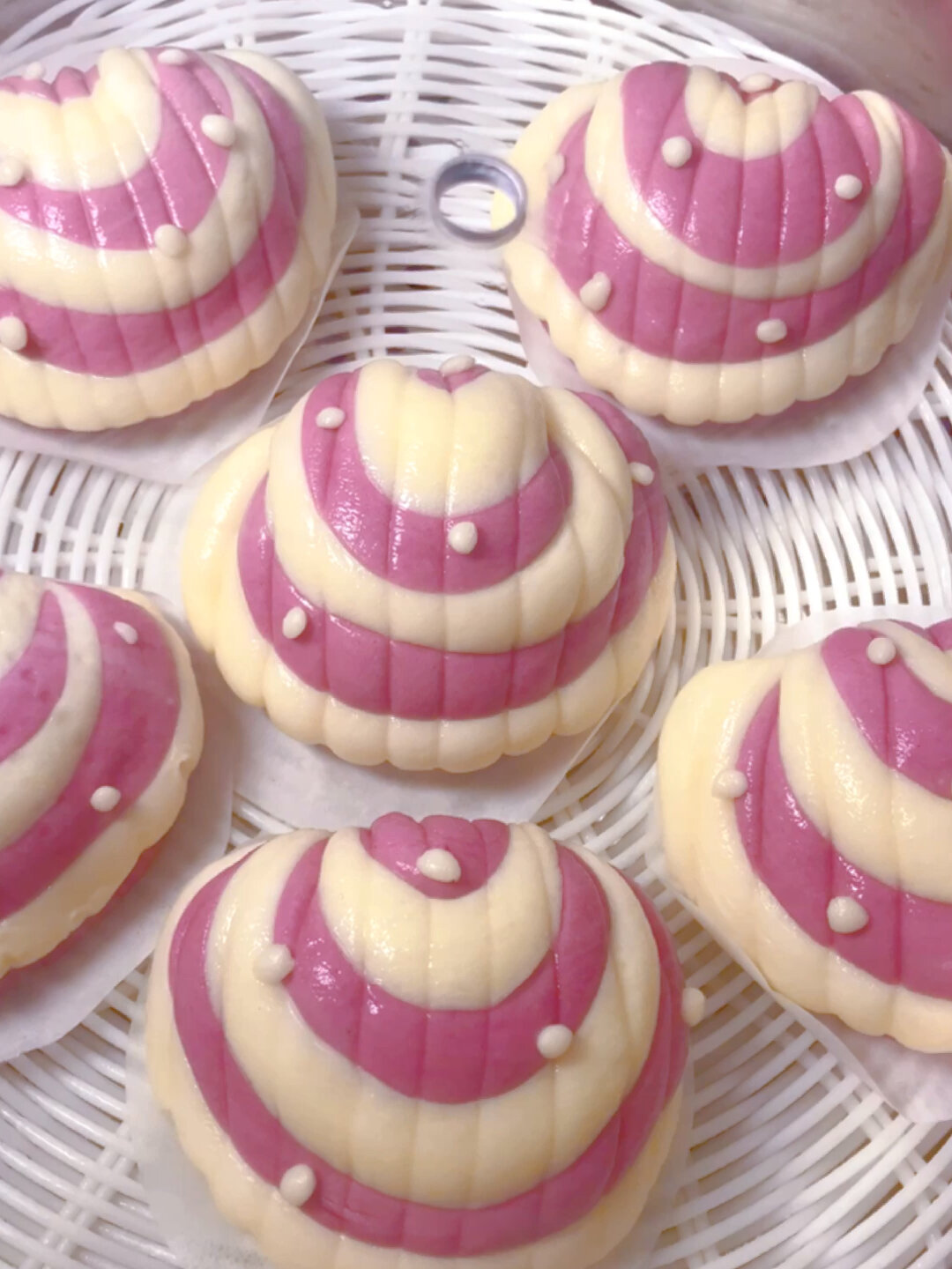 孩子喜欢的贝壳豆沙包