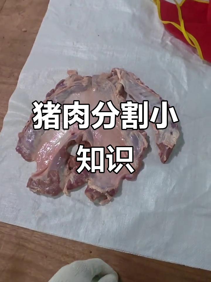 了解猪肉分割技巧,连干肉与大油边儿的秘密