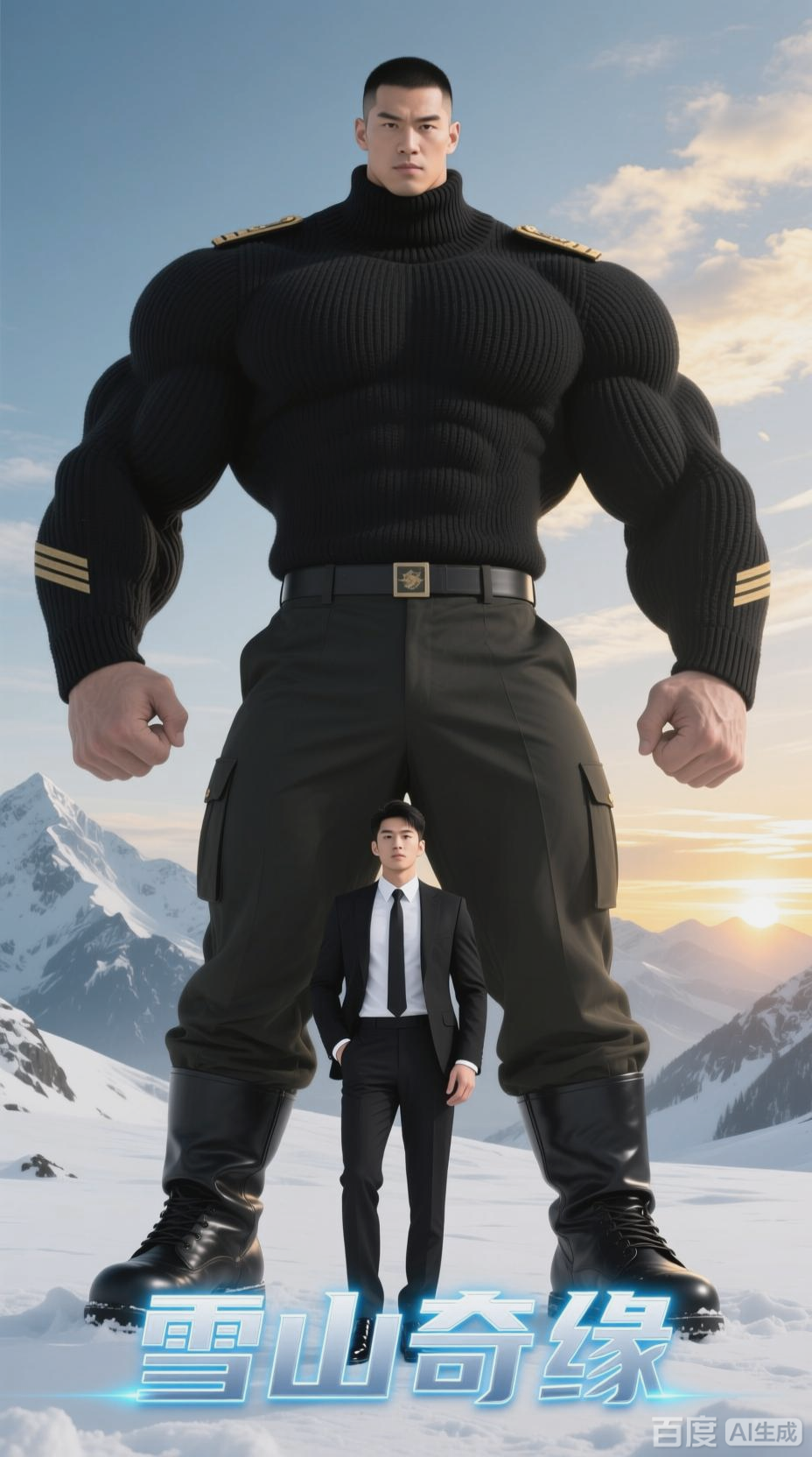 超能力肌肉男的奇幻雪山之旅
