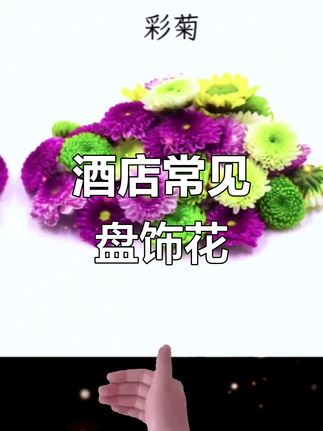 盘饰花草提升菜品美感,酒店常用花卉树木大揭秘