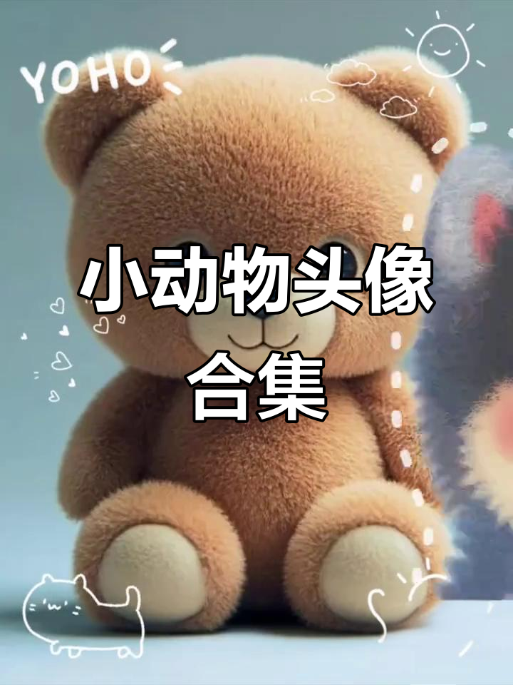可爱小动物头像大集合,快来挑选你的最爱!