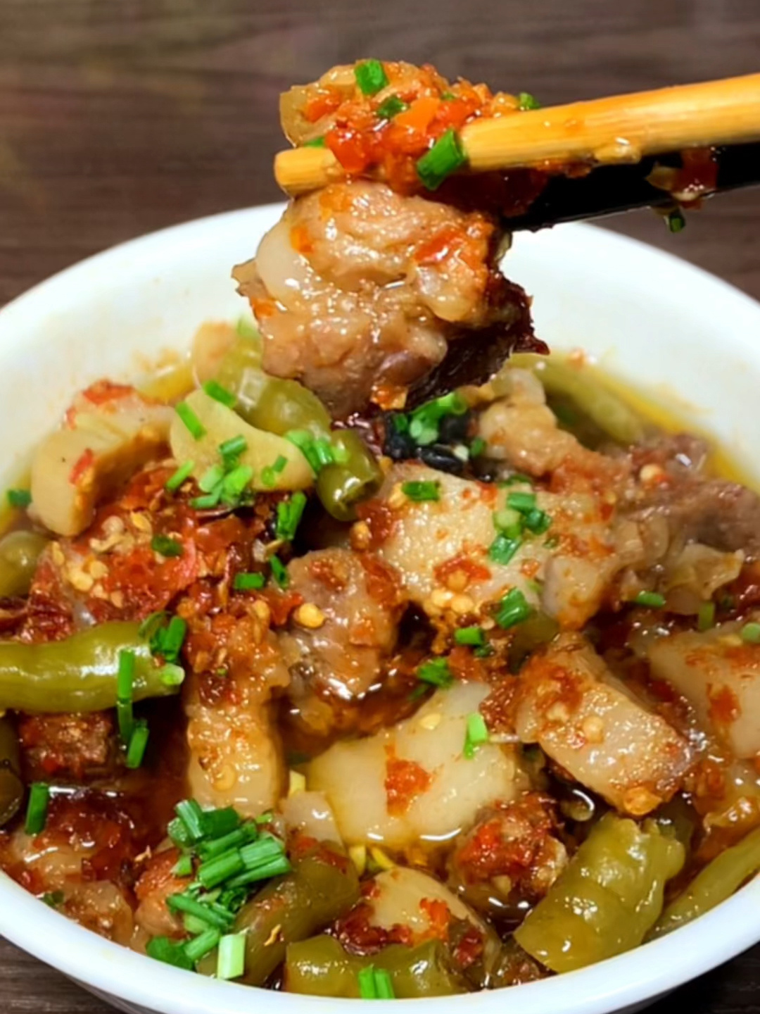 豆豉辣椒生蒸肉