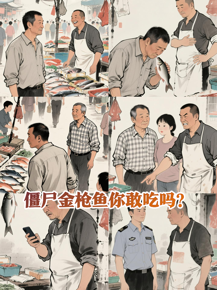 年前总能在山东大集上看到“僵尸金枪鱼”，这腐烂腥臭的咸鱼能吃吗？为啥现在卖的人少了？