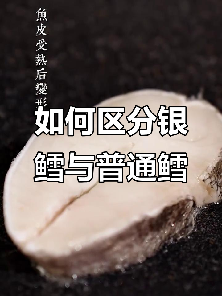 银鳕鱼和普通鳕鱼的差别,给孩子吃要注意!