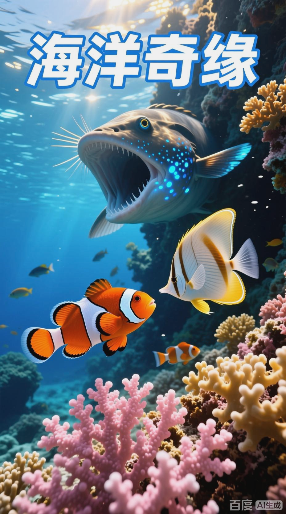 海洋鱼的梦幻世界