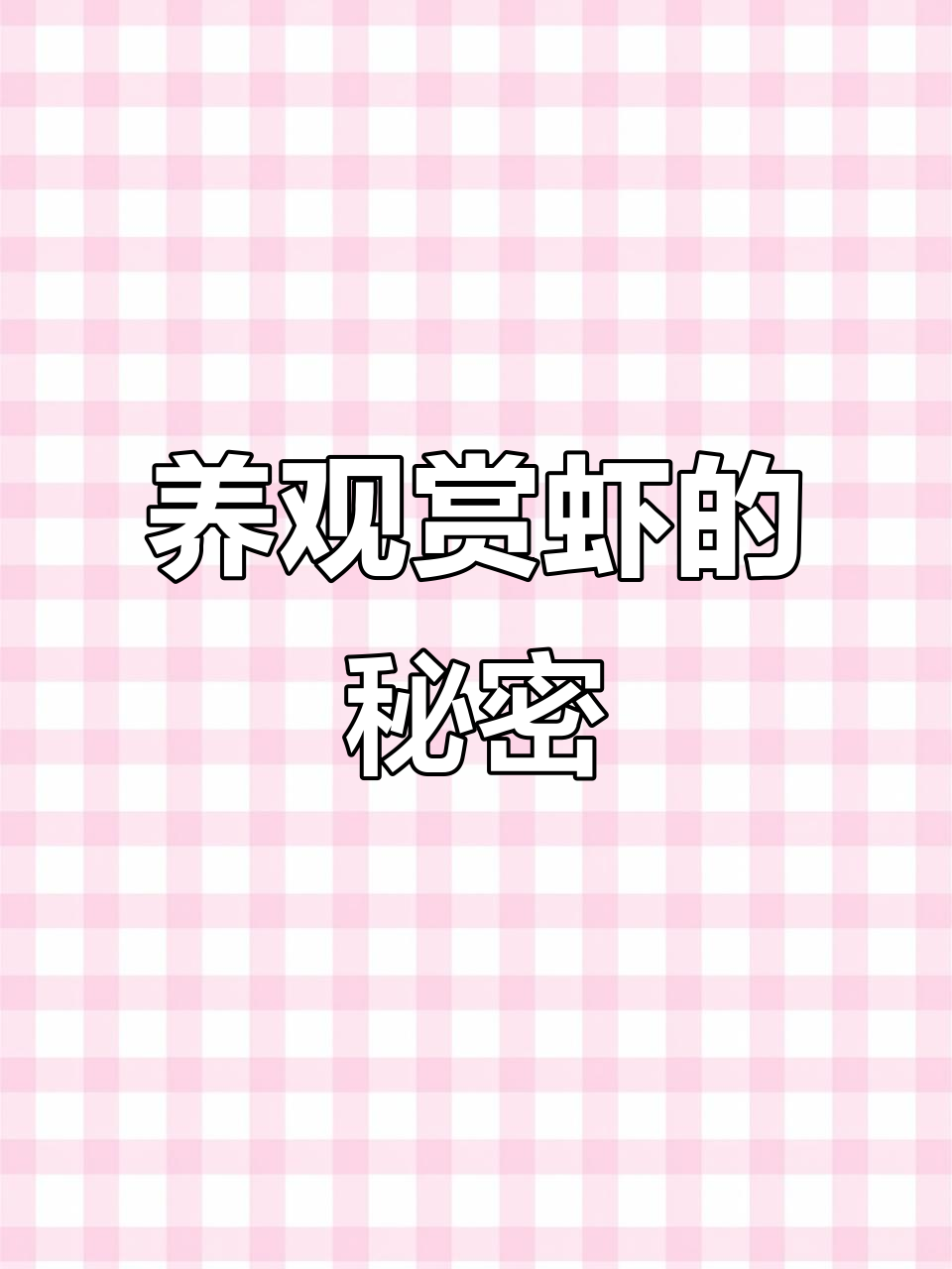 七彩虾与黑壳虾养殖技巧大揭秘，如何避免死亡？