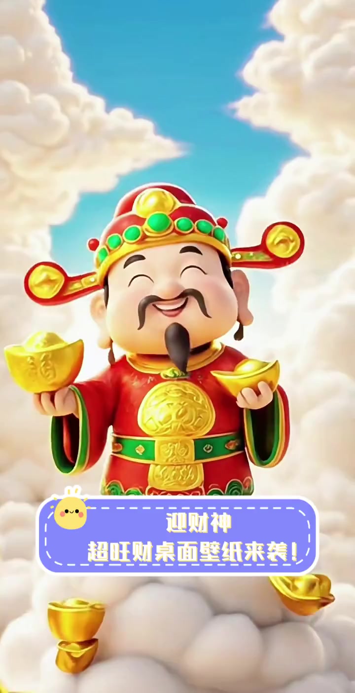 迎财神,超旺财桌面壁纸来袭!