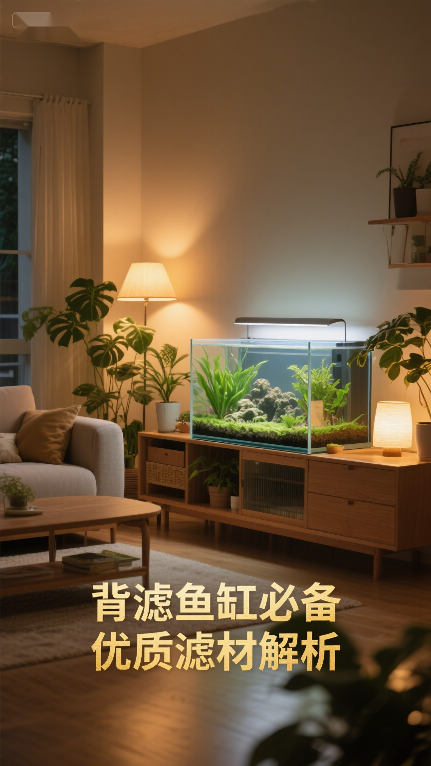 背滤鱼缸必备,优质滤材解析