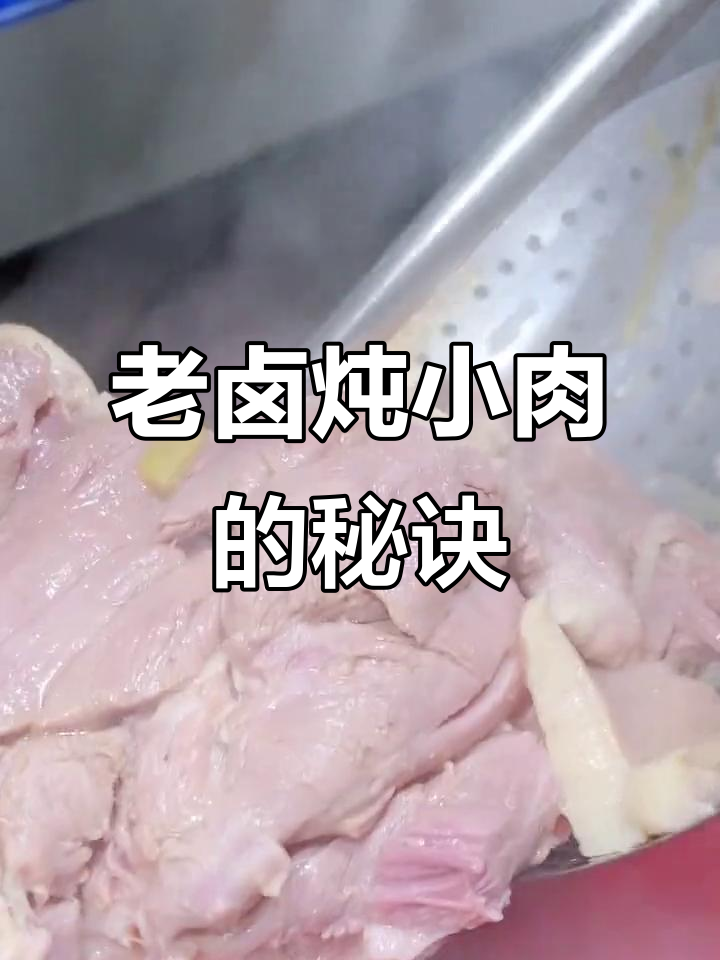传统小肉制作秘籍,老卤焖锅两小时搞定