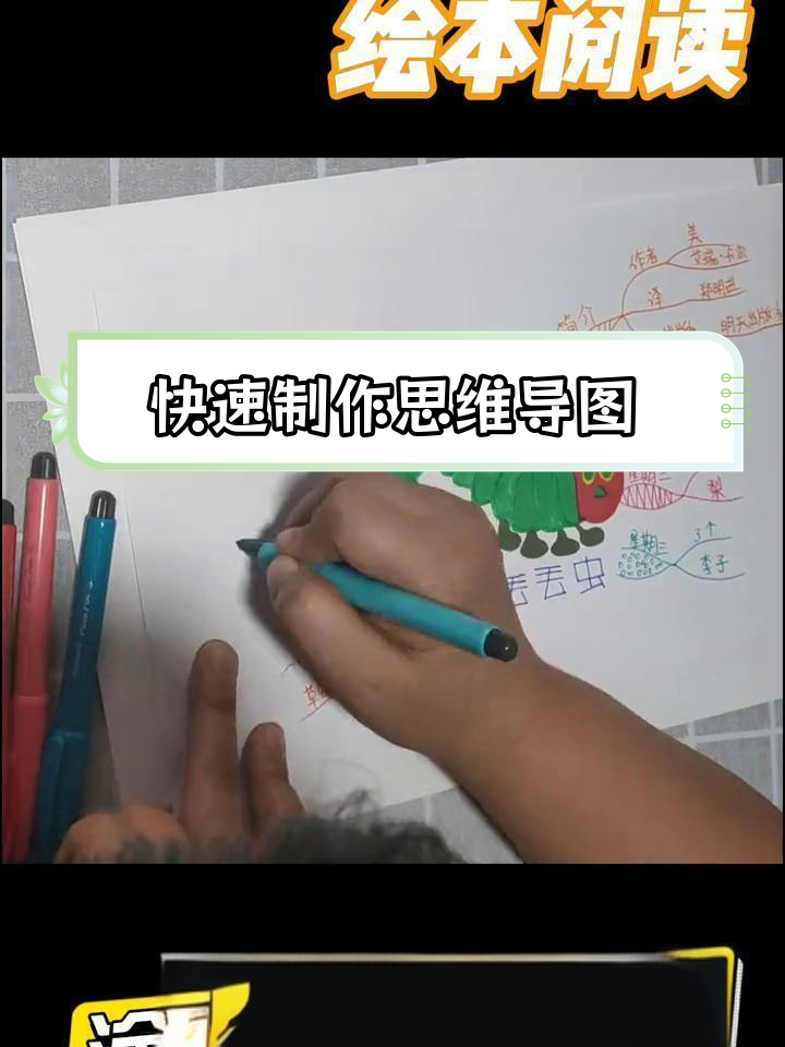 简单漂亮的读书思维导图