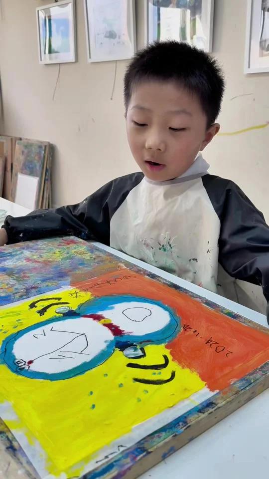 兴趣夜校|我们上画画课的一个小秘诀