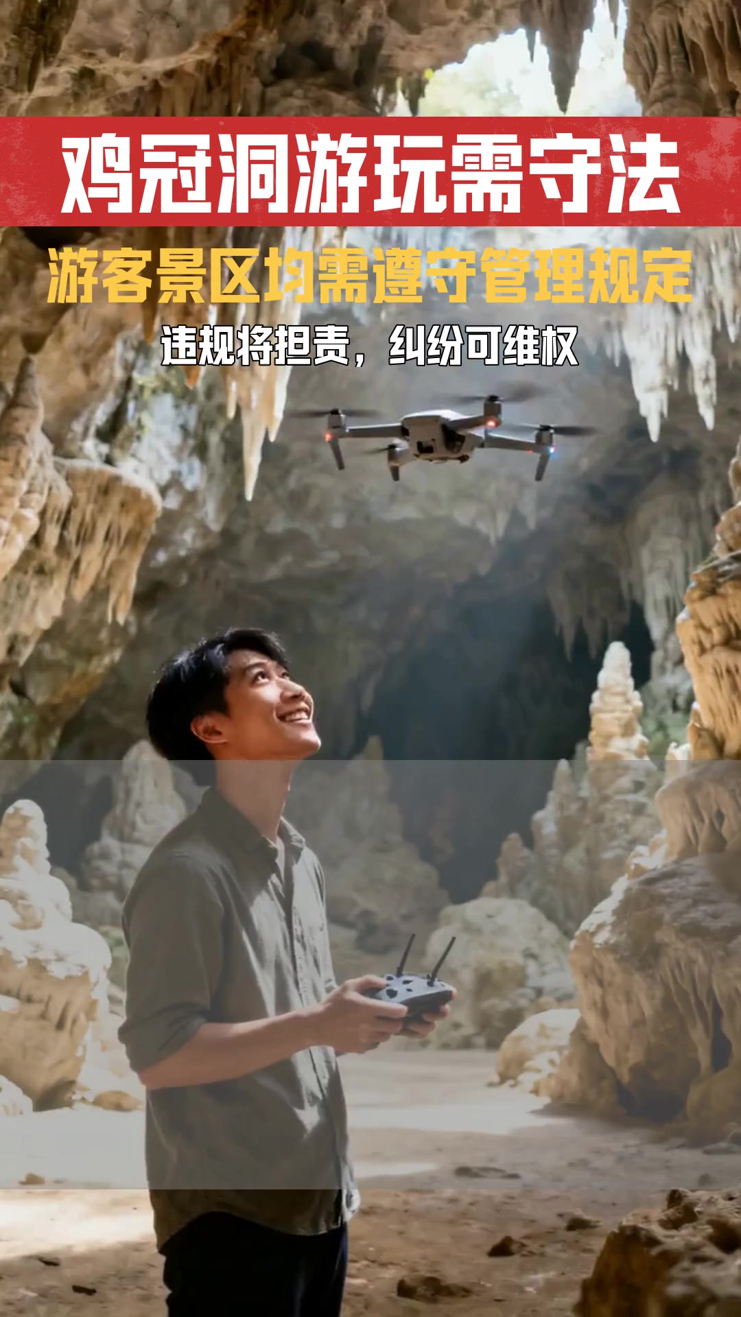 解锁鸡冠洞完整玩法一天游 旅游景区管理规定知多少
