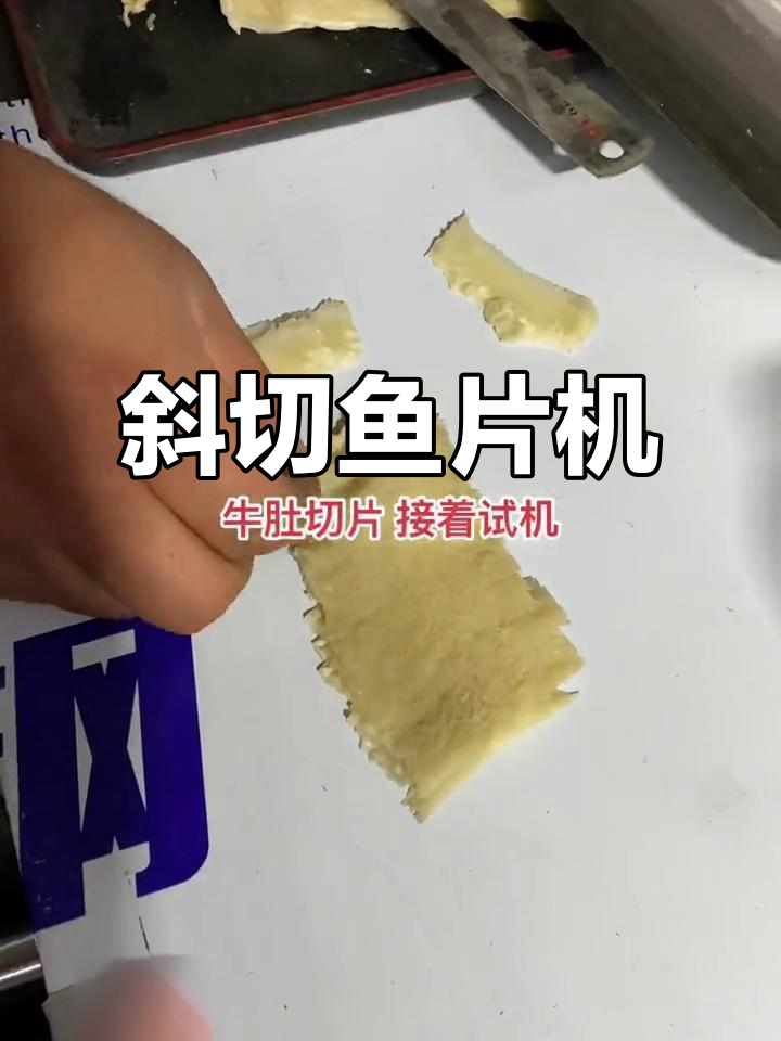 黑鱼片与牛肚切片机,轻松搞定厨房难题
