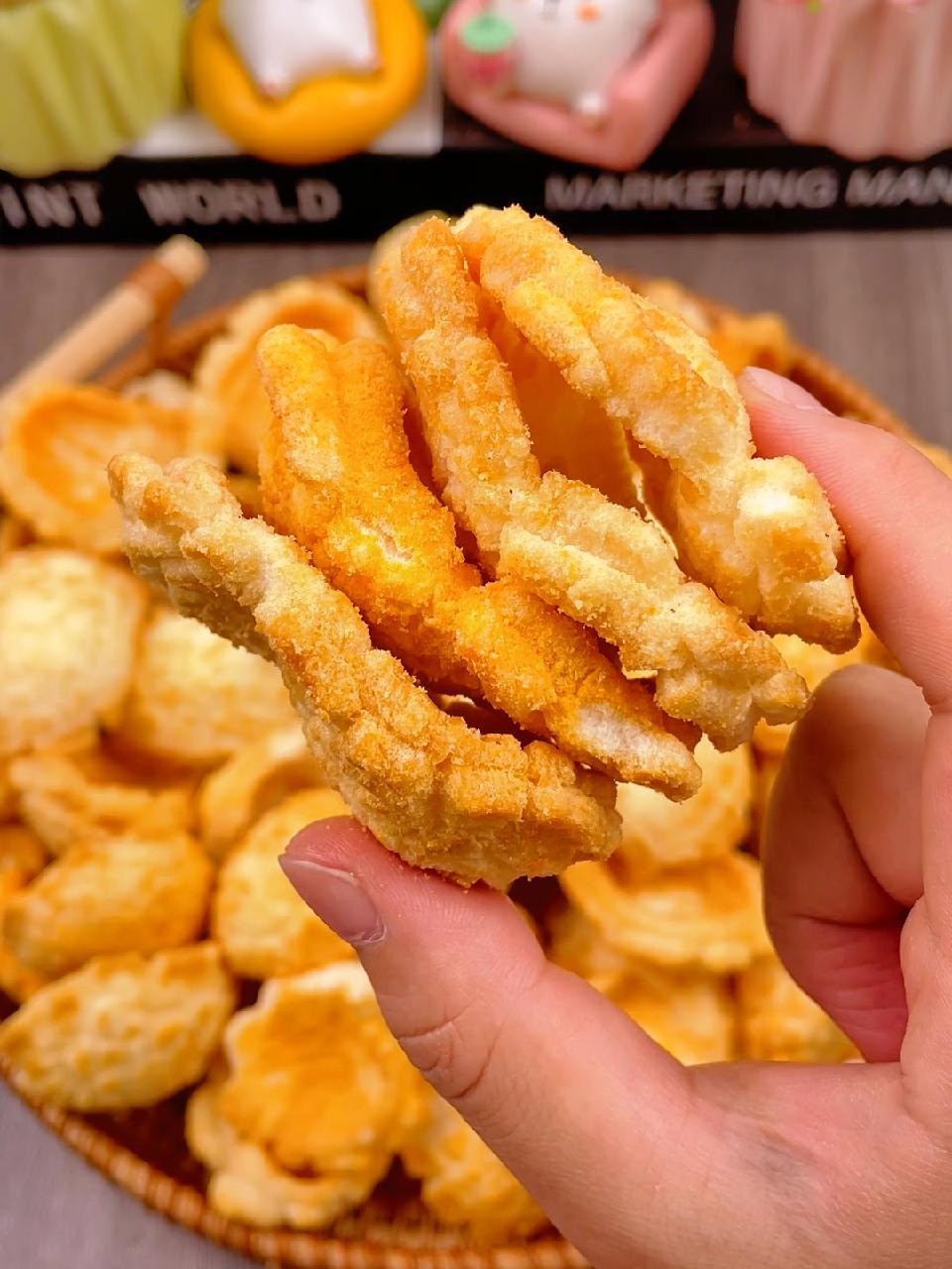 香酥年糕 又香又酥又脆 脆脆的零食