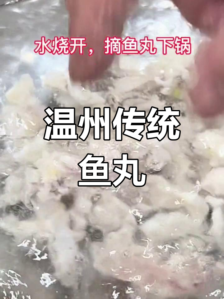 纯手工温州鱼丸汤,唇齿留香