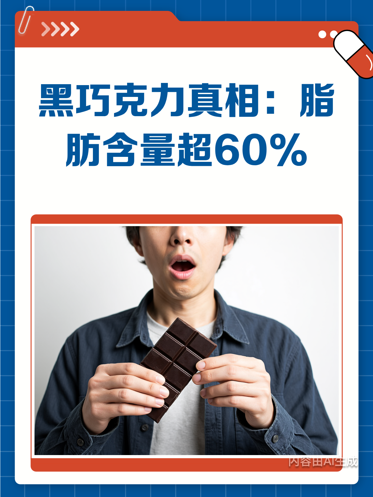 黑巧克力吃不胖?真相是……