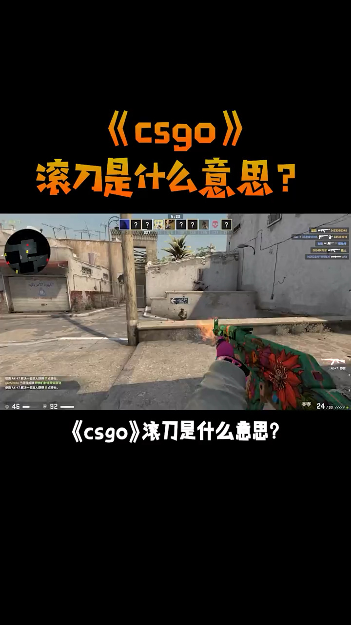 《csgo》滚刀是什么意思?