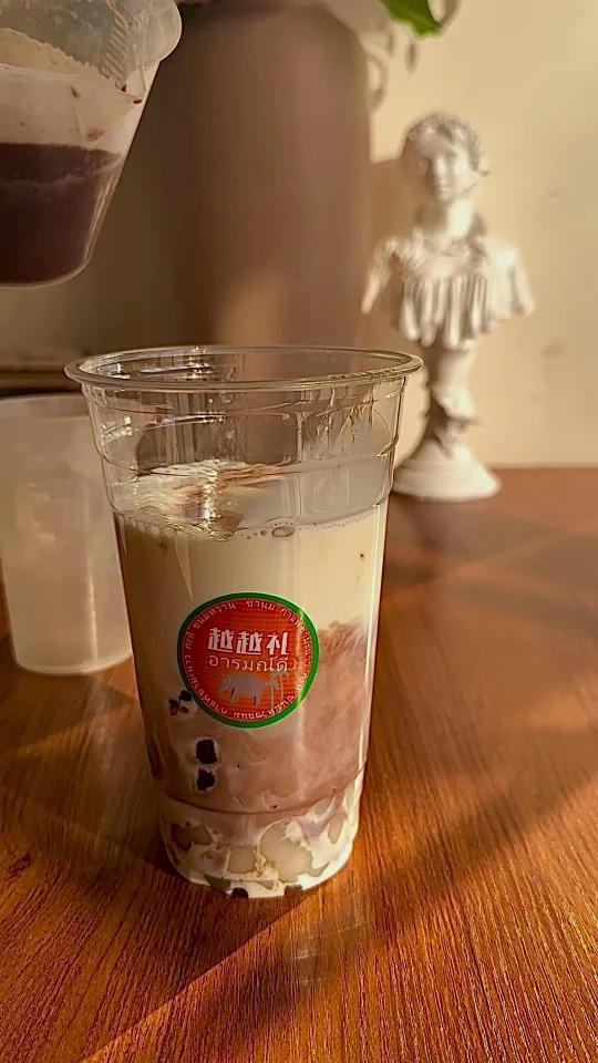 这个冬天的王炸奶茶|泰式黄油可可奶口感丰