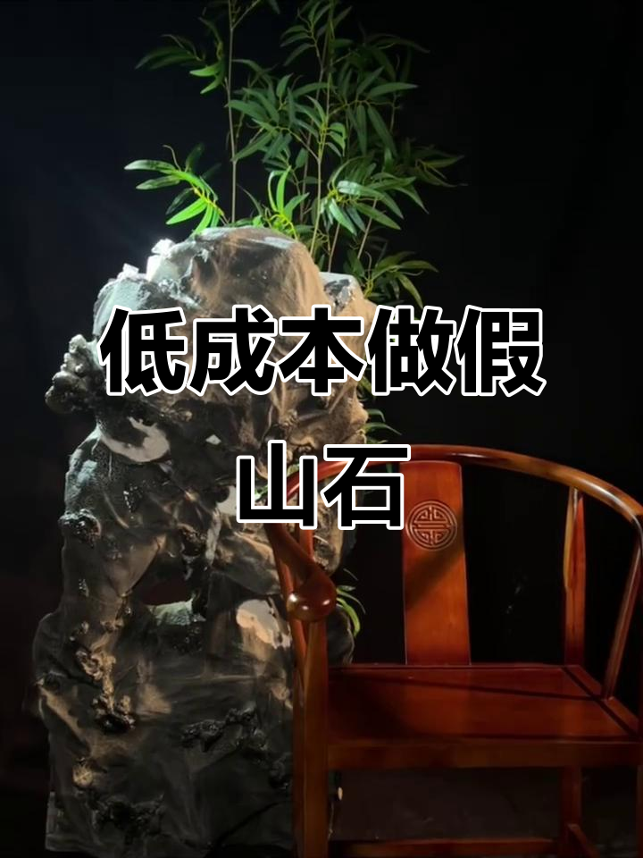 用泡沫和废料打造超低成本假山石，效果惊人！