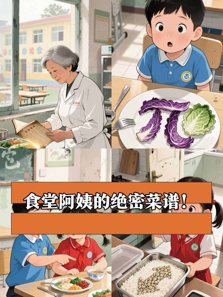 幼儿园食堂阿姨的神秘菜单,竟藏着惊天秘密