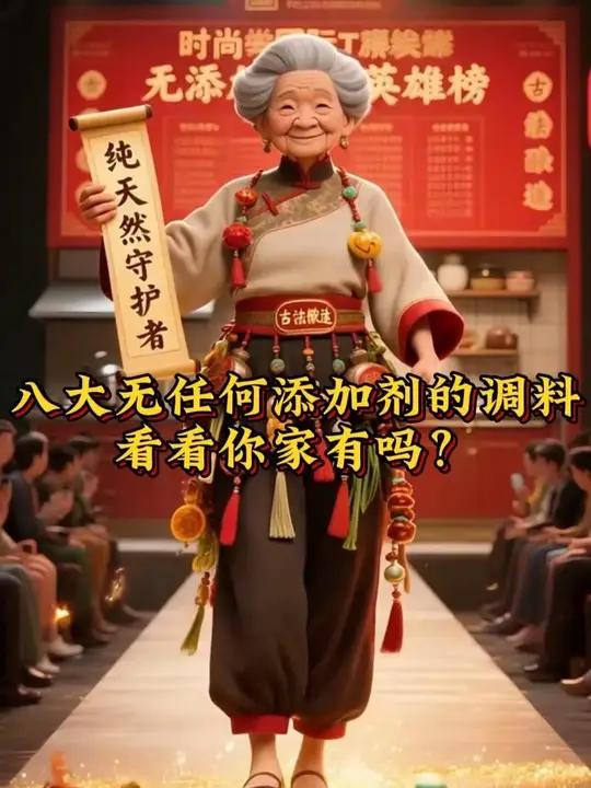 八大没有任何添加剂的调料,看看你家厨房里有吗?原创动画健康科普涨知识调料养生(此内容由AI