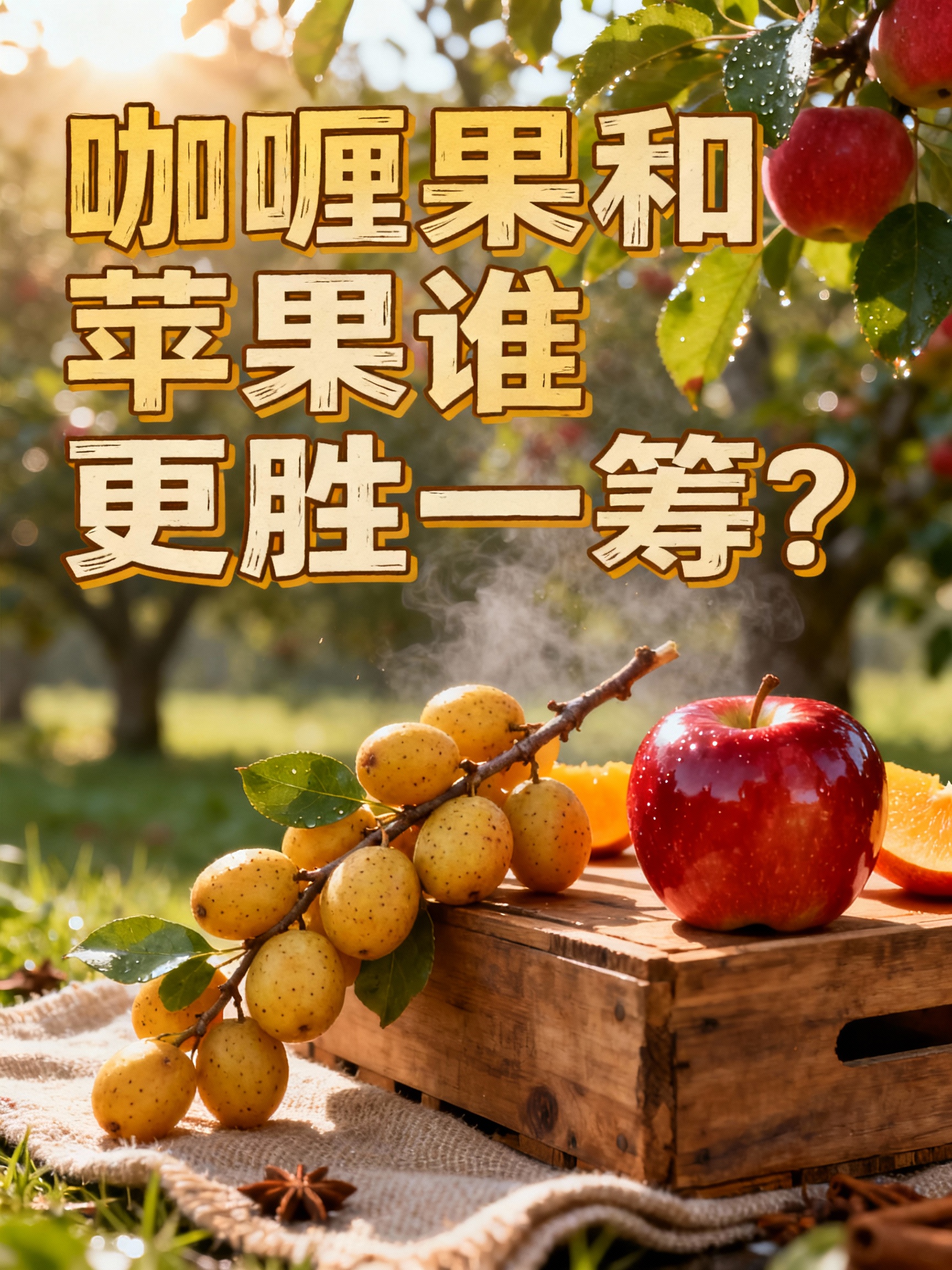 咖喱果和苹果谁更胜一筹？